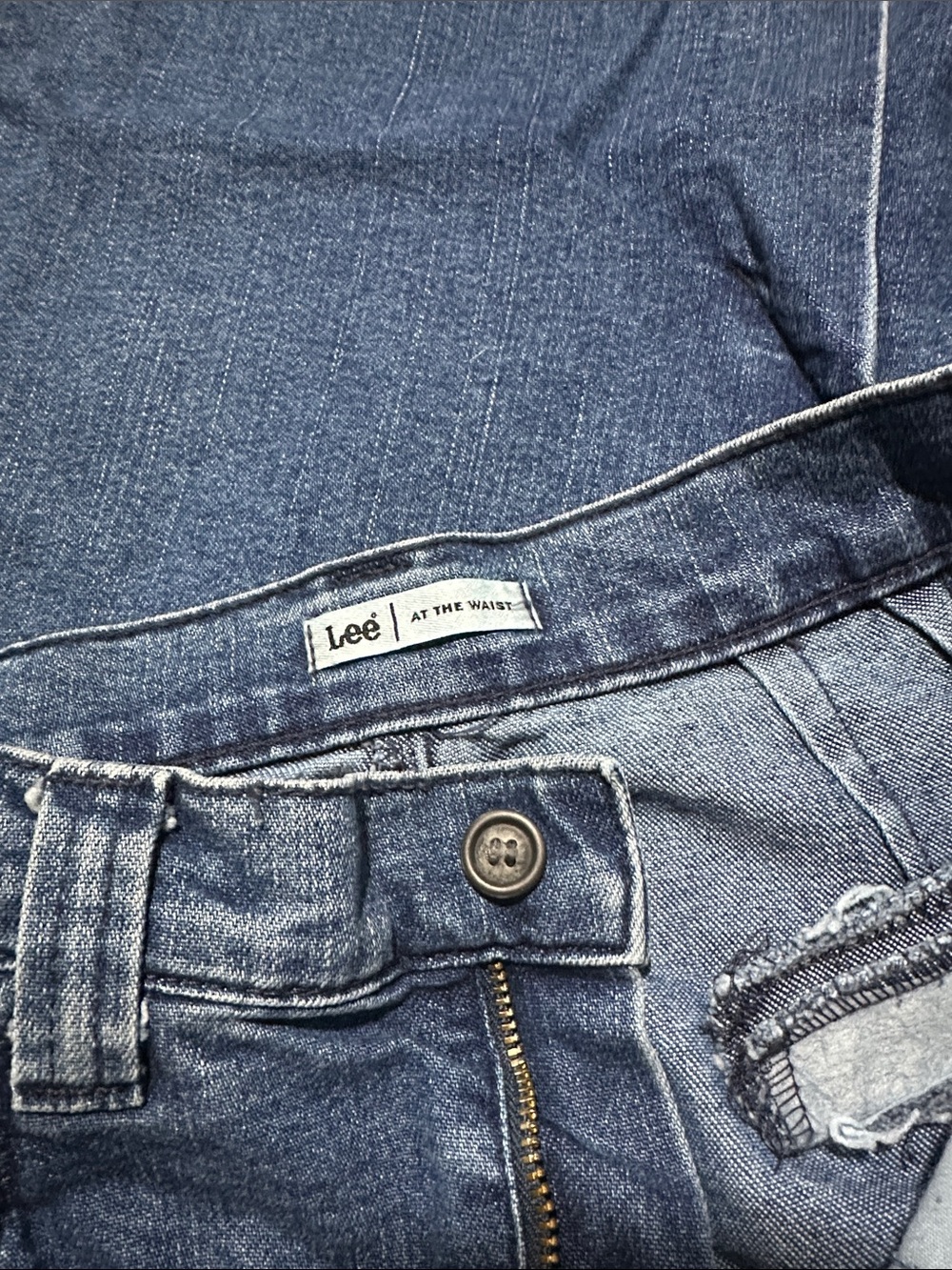 Lee Denim Midi Skirt